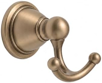 khtumeware 4 Pack 2-1/2 inch Champagne Bronze Vintage Towel Hooks by khtumeware
