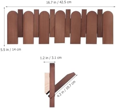Cabilock Solid Wood Piano Key Wall Hooks 16.73 Inch Multi-Functional Coat Rack for Entryway Hats Bags Wall Mounted Organizer - Image 2