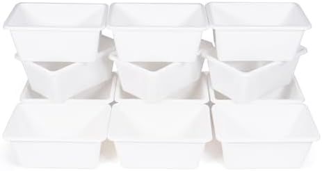 Humble Crew Plastic Storage Bins for Kids, Small Removable Toy Organizer - Image 6