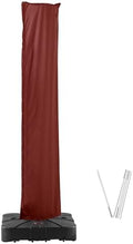 Cantilever Patio Umbrella Cover with Zipper and Rod by Ombrellon