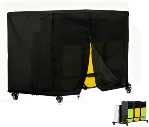 Folding Chair Rack Cover 420D Waterproof 72x33x42in by Letsteel