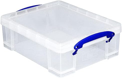Really Useful Box Stackable 8.1L Plastic Storage Container, 5 Pack - Image 6