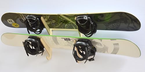 The Lifty Snowboard Wall Rack (Holds 2) by Pro+Board+Racks