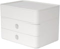 HAN 1100-12 Allison SMART-Box Plus, Drawer Box with 2 Drawers and Utensil Box, Snow White by Unknown