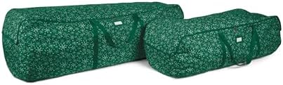Covermates Christmas Tree Storage Bag, Green Snowflake by Covermates