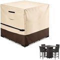 Outdoor bar cover 5 Pieces Patio Dining Set Covers,Beige&Brown by Unknown