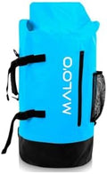 Malo’o 45L Waterproof Dry Bag Backpack – Heavy Duty Roll Top Fishing & Beach Backpack, IPX6 Water Resistant Gear Bag for Kayaking, Camping, Surf, Travel & Outdoor Adventure by Maloo