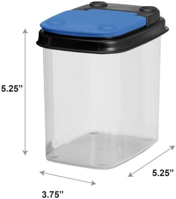 Buddeez Multi-Purpose Hardware Storage Bins Bits (1 Quart - 8 Pack) - Image 4