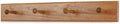 Solid Cherry Shaker Peg Racks (Cherry, 23" x 3.5" with 4 pegs) by PegandRail
