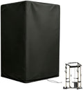 47"-110"W Squat Rack Cover with Waterproof Zipper for Gym Equipment by Guisong
