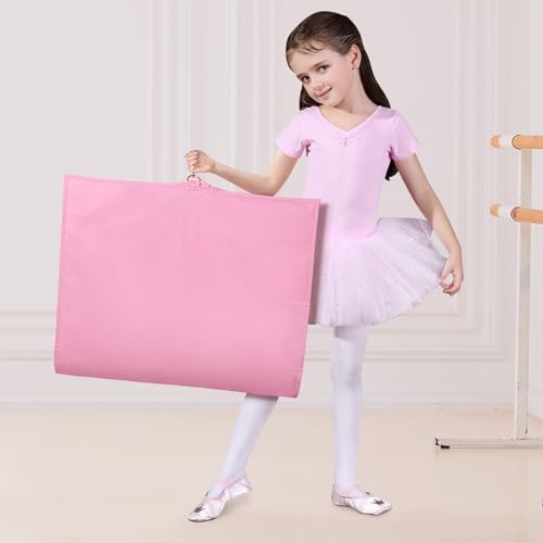 Univivi 40 Inch Dance Costume Garment Bags for Dancers, Pink, 8 Pack - Image 6