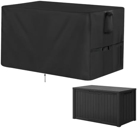 Outdoor Storage Box Cover for 260 Gallon Deck Box by Jungdaoutdoorfurniturecover