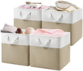 Patvingot 13-Inch Fabric Cube Storage Bins with Handles,4 Pack,Foldable by Patvingot