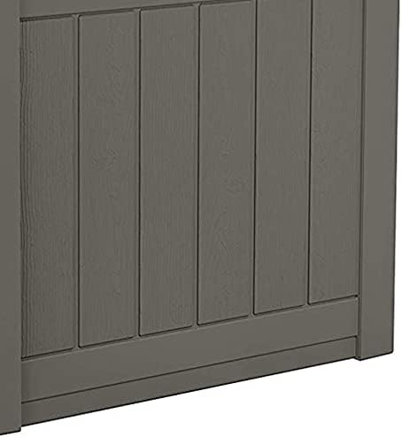 Suncast Outdoor Storage Box - 22 Gallon Stone Gray Resin Outdoor Deck Box with Seat, Weatherproof Patio Storage Bin Container for Keeping Cushions, Tools, & Towels for Pool, Yard, & Garden - Image 3