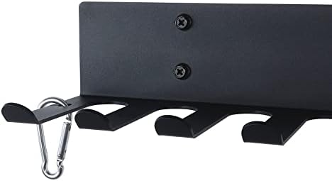 Gym Storage Rack Resistance Band Rack Wall Mount Barbell Rack Heavy Duty Home Gym Storage Rack for Gym Equipment, Exercise Bands, Lifting Belts and Jump Ropes, Gym Accessories - Image 5