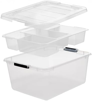 IRIS USA 6-Pack 18 Quart Clip Box with Latching Lid - Image 6
