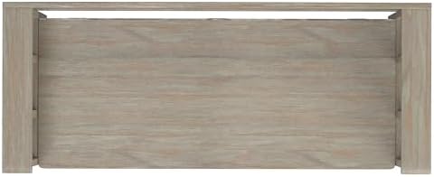 SIMPLIHOME Acadian 48" Wide Solid Wood Storage Bench in Distressed Grey - Image 5