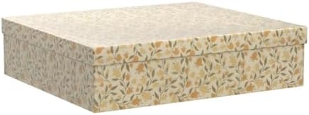 Soul & Lane - Keepsake Storage Boxes with Lids, Set of 3, Floral Dance - Image 4