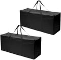 2 Pack Patio Cushion Storage Bag 68in Extra Large with Zipper by Unknown