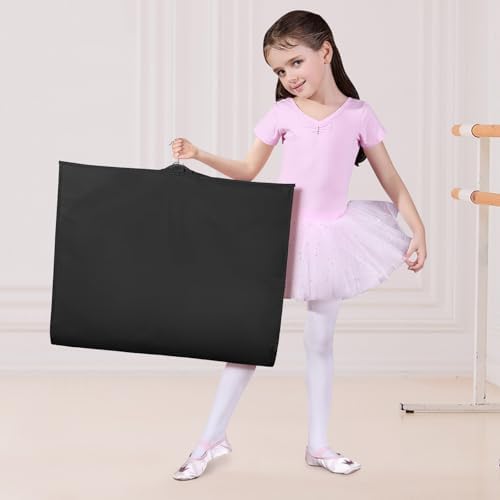 Univivi 40 Inch Dance Costume Garment Bags for Dancers, Black, 8 Pack - Image 6