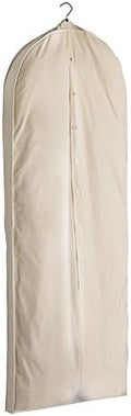 Foster-Stephens, Muslin Acid-Free Cotton Wedding Gown Garment Bag | 62" Long Coat or Dress Storage and Preservation Bag | Closet Storage for Dresses by FOSTER-STEPHENS%2C+INC.