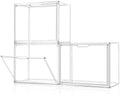 starogegc Purse Organizer for Closet, Clear Acrylic Display Case, 3Pack by STAROGEGC