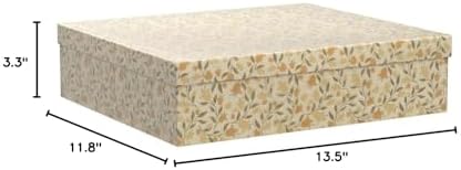 Soul & Lane - Keepsake Storage Boxes with Lids, Set of 3, Floral Dance - Image 6