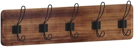 Flash Furniture 24" Wall Mounted Storage Rack, Rustic Brown by FlashFurniture