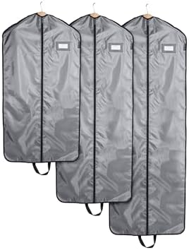 Covermates Garment Bag Set for Closet Storage and Travel, Grey by Covermates
