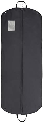 Foster-Stephens Thick, Sturdy, Long-lasting Oxford Cloth Garment Bags for Storage of Clothing, Dresses, Costumes, Suits, Coats, Gowns | Customizable | 42", 50", 62" (Black, Set of 3) - Image 2