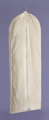 Foster-Stephens, Muslin Acid-Free Cotton Wedding Gown Garment Bag | 50" Coats, Dresses & Jackets Storage and Preservation Bag | Closet Storage for Dresses - Image 2
