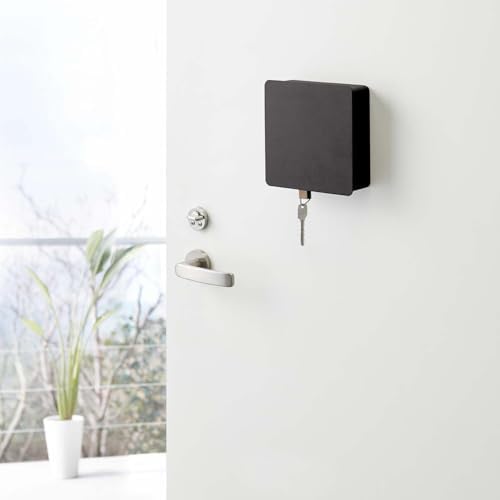 YAMAZAKI Home Tower Square Magnetic Key Cabinet - Keychain Holder Organizer - Steel - Image 2