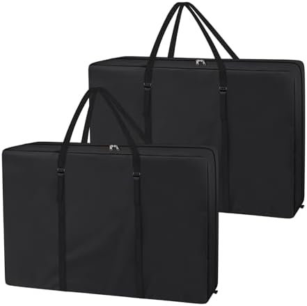 Explore Land Chair Storage Bag for Folding Longue Zero Gravity 2 Pack，Black by ExploreLand