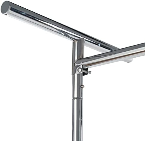 Econoco Commercial Garment Rack - Rolling Clothes Rack, Heavy Duty (Z Rack with Garment Cover, Orange) - Image 3