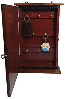 India Meets India Handicraft Letter Holder,Wall Key Hook Coat Hanger Key Rack Organizer. Best Gifting Made by Awarded Indian Artisan - Image 2