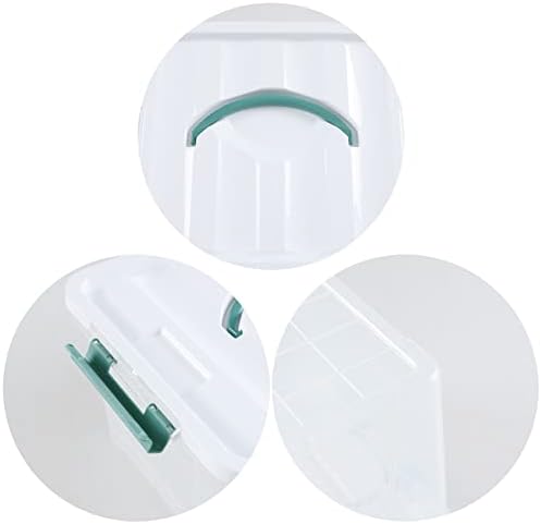Gainhope 6 Packs 14 L Plastic Stackable Storage Box with Latching Lid - Image 2