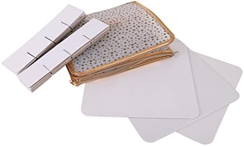 Simplify 64 Count Ornament Storage Box | Plastic | Decorative Organizer | Storage Bin | Gold | L12 x W12 x H12 (Pack of 2) - Image 5