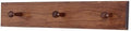 Solid Cherry Shaker Peg Racks (Mahogany, 18" x 3.5" with 3 pegs) by PEG+AND+RAIL