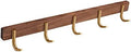Wall Mounted Coat Rack, 5 Hooks - J Shape by SARIHOSY