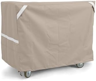 Covermates Prestige Serving Cart Cover, Polyester, 50W x 30D x 34H, Clay by Covermates