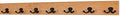 PegandRail Solid Cherry Wall Mounted Coat Rack - Oil Rubbed Bronze Double Style Coat Hooks - Made in The USA (Natural, 36" x 3.5 with 7 Hooks) by PEG+AND+RAIL