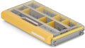 Plano EDGE 3500 Premium Tackle Storage with Rustrictor Rust-Resistant Technology, Gray and Yellow, Waterproof Terminal Tackle Box Organization, Small (Pack of 6) by PLANO%C2%AEOutdoors