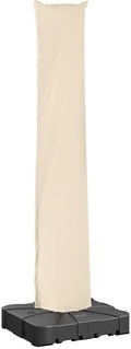 Patio Cantilever Umbrella Outdoor Waterproof Cover with Zippe by VEELVIEE