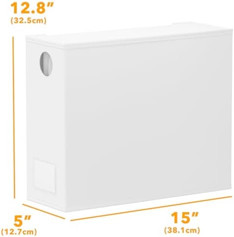 SpaceAid 12 Pack Bed Sheet Organizers and Storage, Foldable Sheet Organizer for Linen Closet, Sheets Set Folder Keeper with Window XL (Queen & King Size) Bedding Container (White, 12 Pack) - Image 7