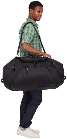 Thule RoundTrip 80L Duffel - Storage compartments to Organize and Protect Gear - Boot Bag for ski and Snowboard Travel - Soft Pocket for Goggles and Helmet - Dry Bag Included - Image 4