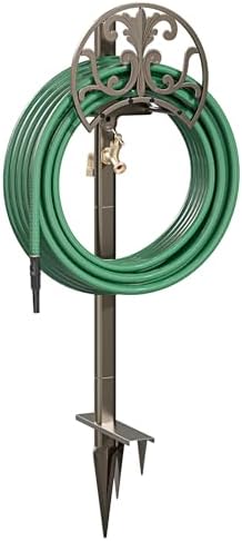GOFORWILD Hose Stand with Brass Faucet, Holds 150 ft 5/8-in Hose by GOFORWILD