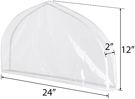Zilink Shoulder Covers for Clothes Clothes Dust Cover Protectors, 30 Pack - Image 2