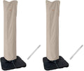 Patio Umbrella Cover for 9'-13' Offset/Cantilever Umbrellas (Pack of 2) by GardenBalsam