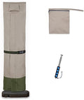 Rachmi 600D Extra-large Cantilever Offset Umbrella Cover 14-16 Ft, Khaki by Rachmi