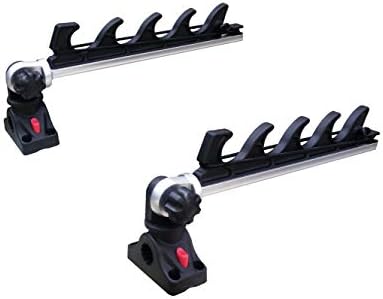 Brocraft Crappie Rod Holder/Transport Rack/Boat Rod Storage System - Image 4